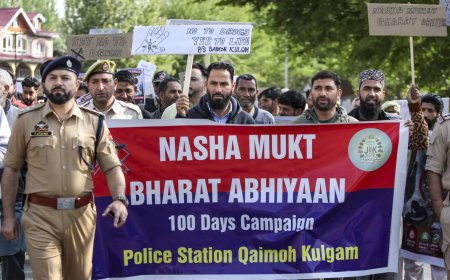 Urine drug tests on drivers conducted as part of ‘Nasha-Mukt’ J&amp;K drive