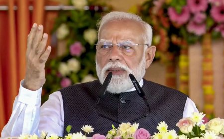 Record turnout over two phases harbinger of change in Bengal: Modi