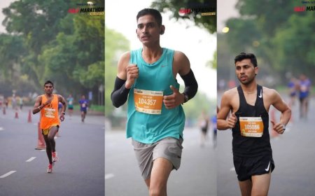 Young talent shines: Under-29 10K (Male) category delivers strong performances at Times Internet Half Marathon