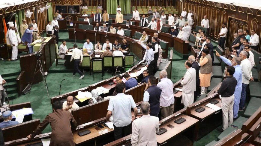Security withdrawal from national conference office rocks J&amp;K Assembly