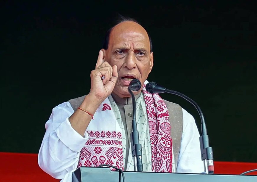 BJP restored peace in Assam, spurred development, says Rajnath