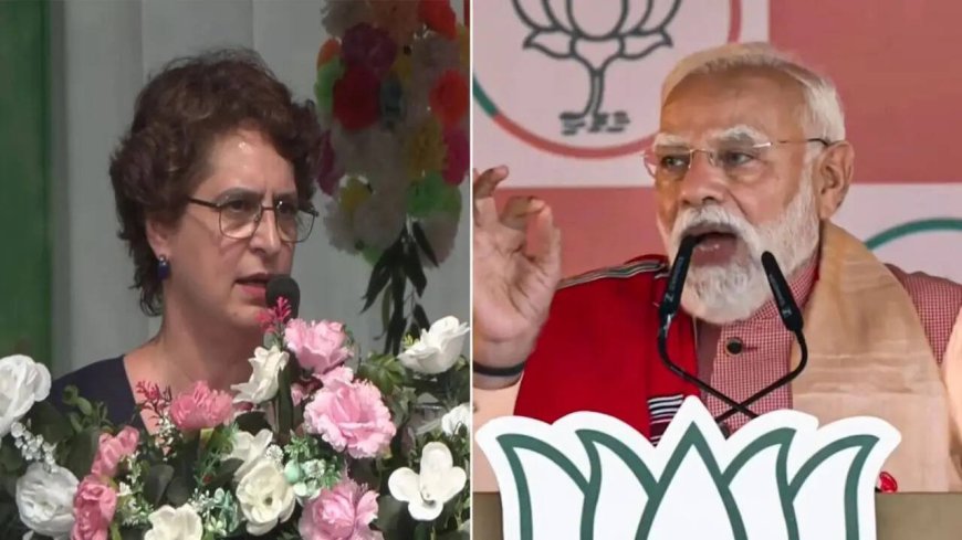 'Double-ghulami govt': Priyanka Gandhi calls PM 'slave' of US, Assam CM Himanta that of Modi