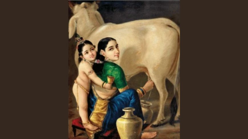 Ravi Varma’s ‘Yashoda &amp; Krishna’ fetches record-shattering Rs 167 crore