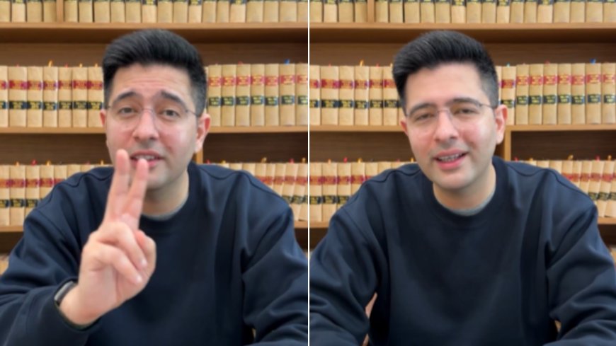 'Ghayal hoon isliye ghatak hoon': Raghav Chadha releases video tearing into AAP allegations