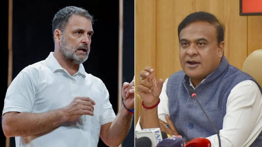 'Hate-spreading CM': Rahul Gandhi slams Himanta Biswa at Assam poll rally