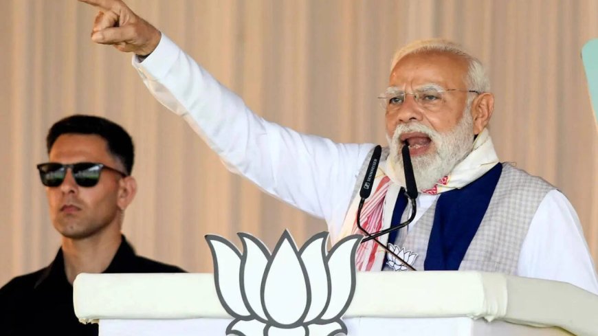 'Congress sings to Pakistan's tune': PM Modi slams opposition at Assam rallies; cites national security, development