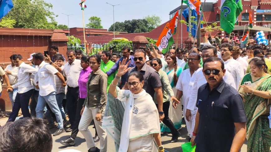 Bengal polls: CM Mamata Banerjee files nomination from Bhabanipur constituency, rakes up SIR issue