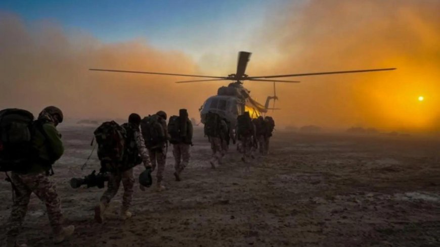 Army contingent departs for Egypt for joint special forces exercise