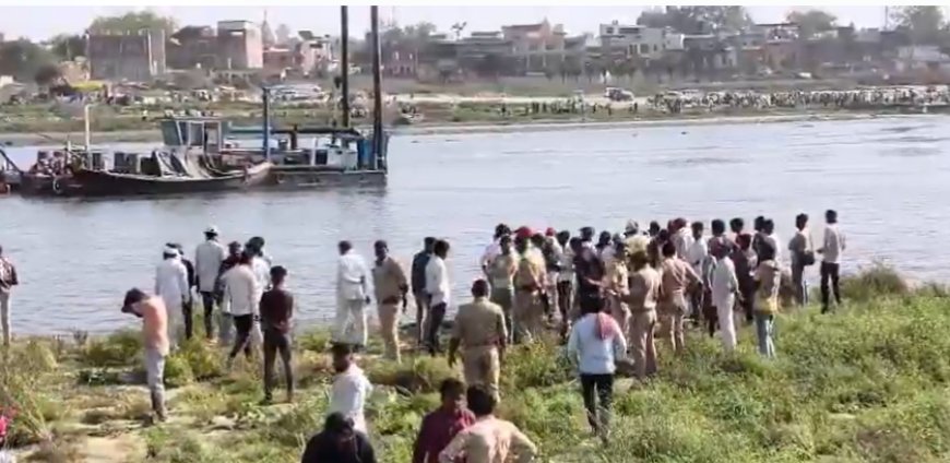 Boat carrying devotees capsizes in Mathura; 10 bodies recovered, rescue ops on