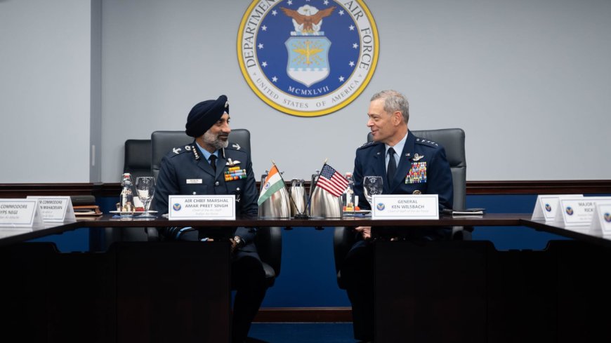 IAF chief meets top US def officials to discuss shared strategic priorities, MQ-9B drones
