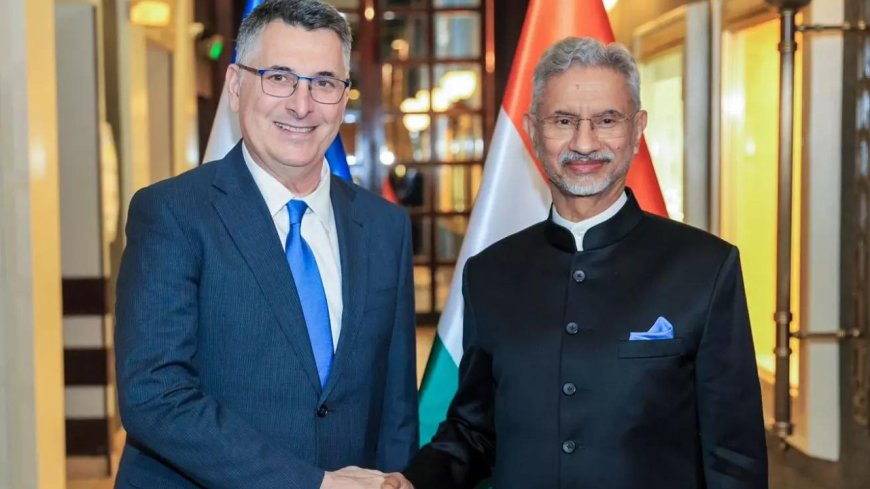 'Covered different aspects of West Asia situation': Jaishankar speaks to Israeli FM Gideon Sa'ar