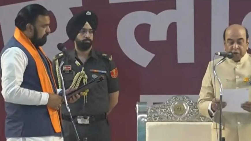 Bihar's first BJP CM: Samrat Choudhary takes oath