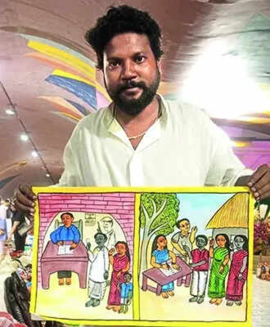 Brush with SIR lands painters of mythology in vote Kurukshetra
