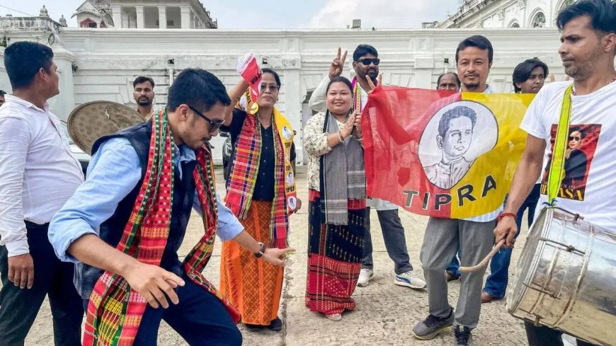 TIPRA Motha sweeps Tripura tribal council elections