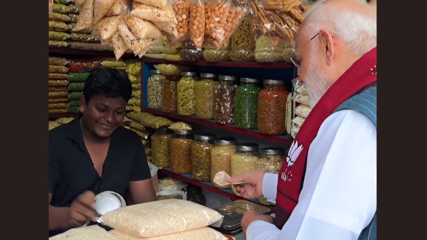 'Do you eat onions?' PM Modi takes 'jhalmuri break' during Bengal poll campaign - watch