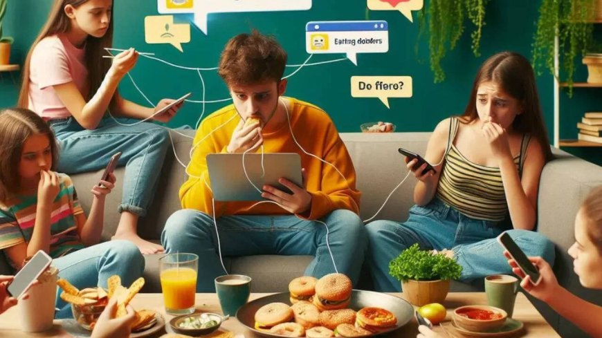 Is social media addiction leading to eating disorder among teens?