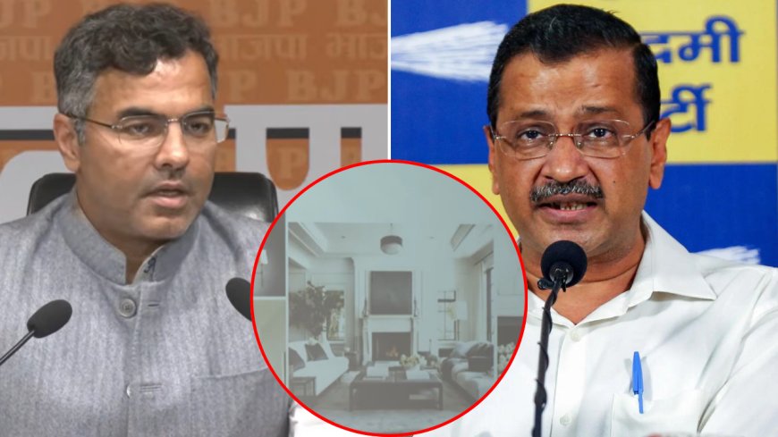 BJP shares 'Sheeshmahal 2' pics with 'Rahman Dakait’ dig at Arvind Kejriwal; AAP calls them 'fake', asks CM Rekha Gupta to show house