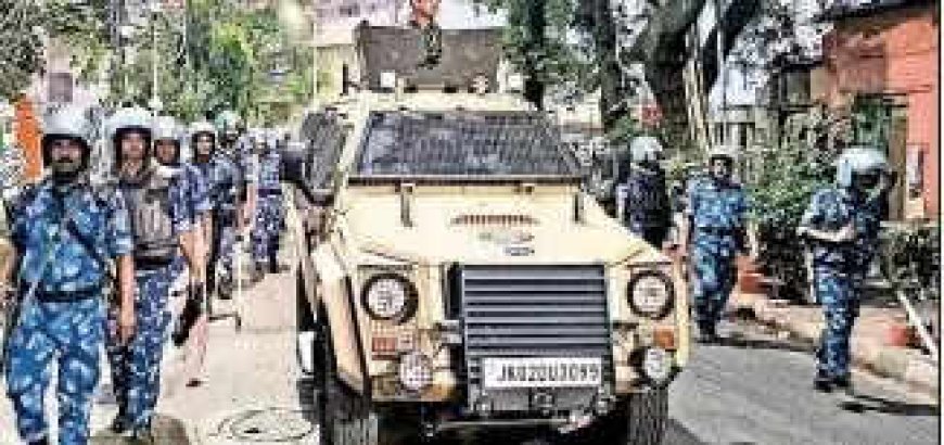Bengal turns fortress for phase-II poll: 2.3 lakh CAPF &amp; 38,297 state cops in place