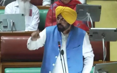 Punjab CM 'drunk' in assembly? LoP demands alco-meter testing of Mann, AAP MLAs