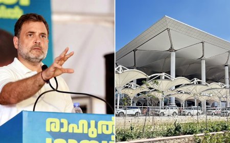 Evening news wrap: Rahul attacks Centre over LPG price hike; Noida int'l airport to begin flight ops from June 15 &amp; more