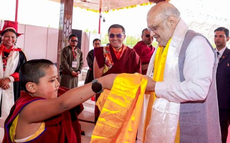 Ladakh a ‘living land of Dhamma’, Buddha’s message of compassion even more relevant today: Amit Shah
