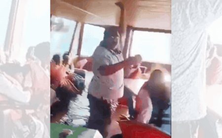 Frantic wait for life jackets: Video captures panic and chaos on MP cruise boat before it overturns