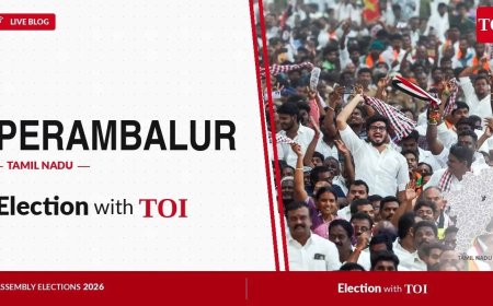 Perambalur Assembly Results 2026: DMK’s S. T. Jayalakshmi vs AIADMK’s Elambai R. Tamilselvan vs TVK’s K. Sivakumar in three-way contest