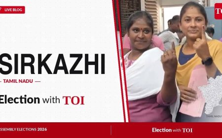 Sirkazhi Assembly Results 2026: AIADMK’s M. Sakthi vs TVK’s C. S. Gopinath