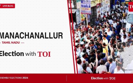 Manachanallur Assembly Results 2026: DMK’s S. Kathiravan fielded against TVK’s V. Saravanan