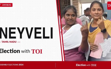 Neyveli Assembly Results 2026: DMK’s Saba Rajendran vs AIADMK’s Sorathur S Rajendran vs TVK’s K Anand in three-way contest