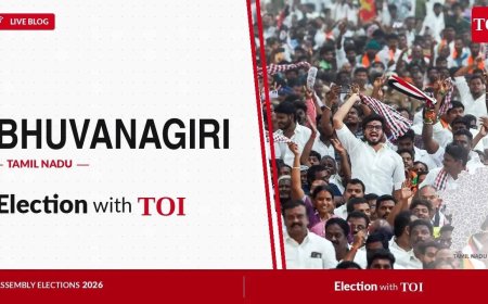 Bhuvanagiri Assembly Results 2026:DMK’s Durai K. Saravanan vs AIADMK’s A. Arunmozhithevan vs TVK’s D. M. Mahalingam