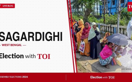 Sagardighi Assembly Results 2026: TMC's Bayron Biswas vs BJP's Tapas Chakraborty