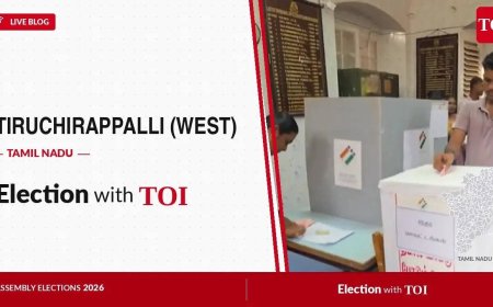 Tiruchirappalli (West) election results 2026: DMK's KN Nehru wins