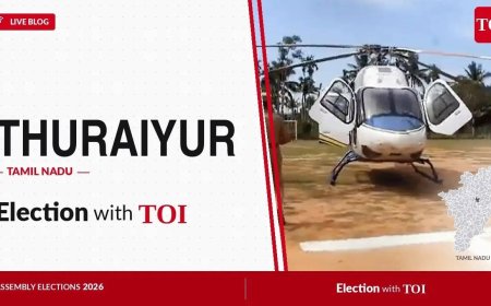 Thuraiyur Assembly Results 2026: AIADMK’s E. Saroja vs TVK’s K. Sivakumar