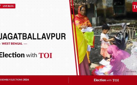 Jagatballavpur Election Results 2026: BJP's Anupam Ghosh wins against TMC's Subir Chatterjee