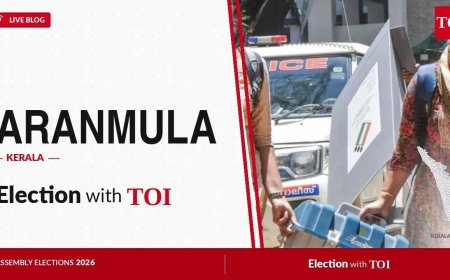 Aranmula Election Results 2026: INC’s Abin Varkey Kodiyattu defeats CPI(M)’s Veena George by 18985 votes
