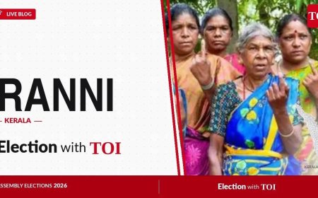 Ranni election results 2026: INC’s Pazhakulam Madhu defeats Kerala Congress’ Pramod Narayan by 4344 votes