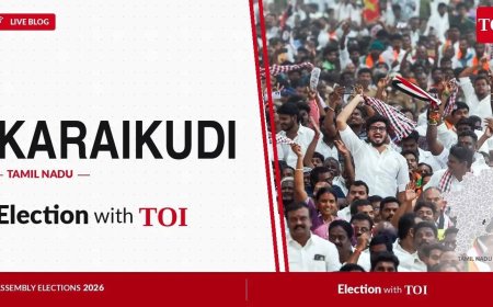 Karaikudi election results 2026: TVK’s Prabhu TK wins