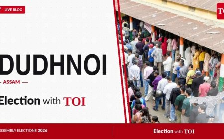 Dudhnoi East Assembly Elections 2026: BJP's Tankeshwar Rabha defeats Congress's Kishore Kumar Bhrahma by 47637 votes