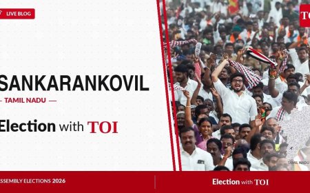 Sankarankovil election results 2026: AIADMK’s Dr. Dhilipan Jaishankar wins by 6,489 votes