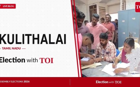 Kulithalai election results 2026: DMK's Suriyanur. A. Chandran wins by slim margin
