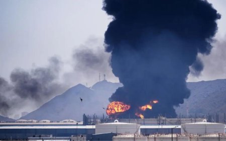 Middle East crisis: Three Indians injured after drone strike sparks fire at Fujairah oil zone in UAE