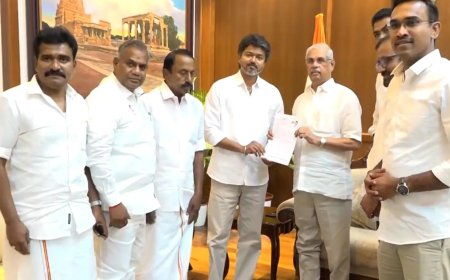 Tamil Nadu polls: Vijay stakes claim to form government after Congress extends support; TVK still five seats short of 118-majority mark