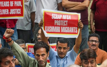 Kashmiri Pandits protest relief rations’ merger into food security act, cry conspiracy