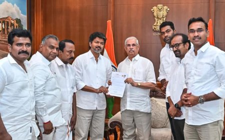 Tamil Nadu government formation: TVK chief Vijay's second bid falls flat again - what governor said