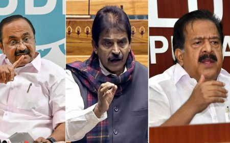Congress camps ‘flex’ muscle as Kerala CM race spills onto streets