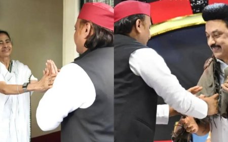 Message for Congress? Akhilesh shares Mamata, Stalin photos with cryptic 'not ones who abandon' post
