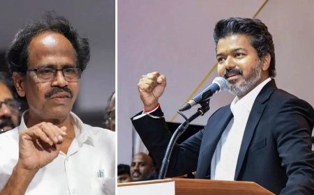 'Play Tamil song before Vande Mataram': Row over national song at TVK chief Vijay's swearing in escalates