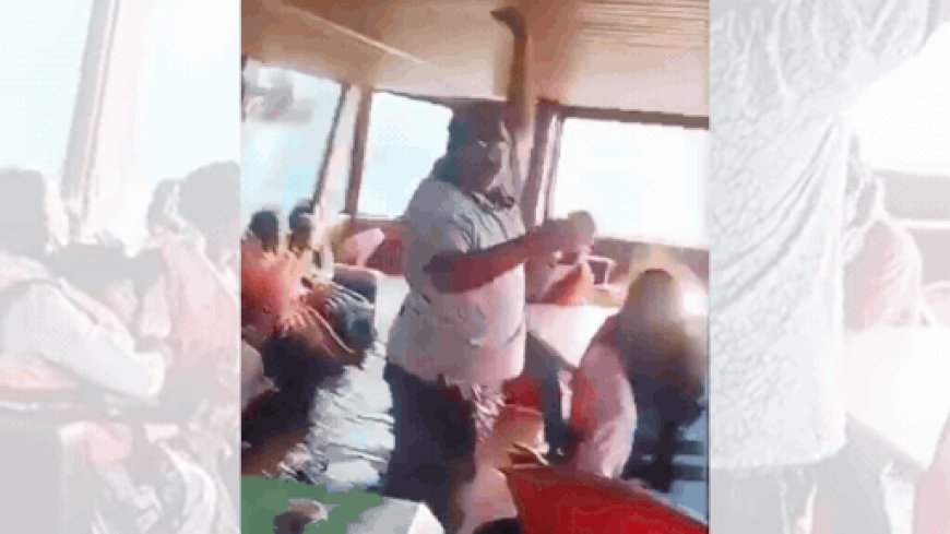 Frantic wait for life jackets: Video captures panic and chaos on MP cruise boat before it overturns