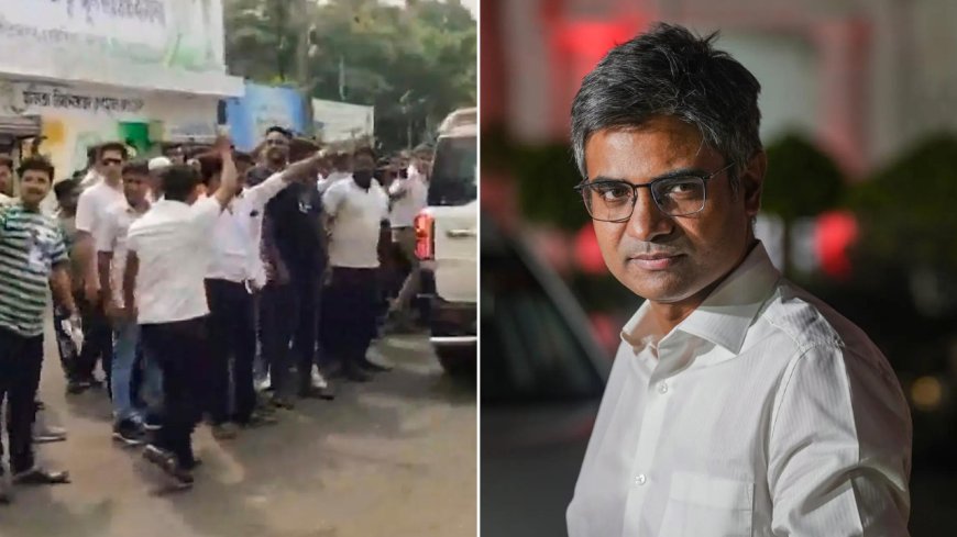 Evening news wrap: Protest in Falta amid Bengal repolls; FIRs filed against BJP MP Sandeep Pathak &amp; more